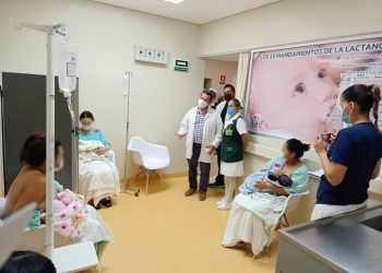 CUENTA HGSZ NO.38, CON LACTARIO, ESPACIO QUE PERMITE A LAS MUJERES EN PERIODO DE LACTANCIA EXTRAER SU LECHE