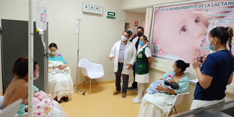 CUENTA HGSZ NO.38, CON LACTARIO, ESPACIO QUE PERMITE A LAS MUJERES EN PERIODO DE LACTANCIA EXTRAER SU LECHE