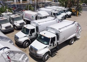 ADQUIERE AYUNTAMIENTO DE LOS CABOS 15 NUEVOS CAMIONES RECOLECTORES DE BASURA.