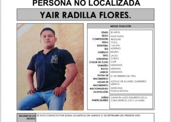 CONTINÚAN OPERATIVOS PARA LA LOCALIZACIÓN DE ELEMENTOS DE LA SECRETARÍA DE SEGURIDAD PÚBLICA