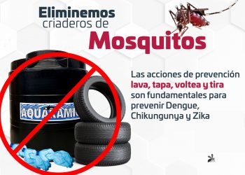EMITE DIRECCIÓN MUNICIPAL DE SALUD RECOMENDACIONES PARA PREVENIR ENFERMEDADES COMO EL DENGUE, CHIKUNGUNYA Y ZIKA