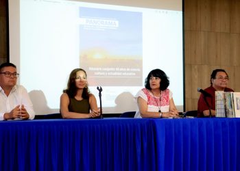 EXITO EN LA PRESENTACIÓN DEL NÚMERO CONMEMORATIVO DE LA REVISTA “PANORAMA “ DE LA UABCS