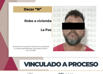 VINCULADO A PROCESO IMPUTADO POR ROBO A VIVIENDAEN LA PAZ