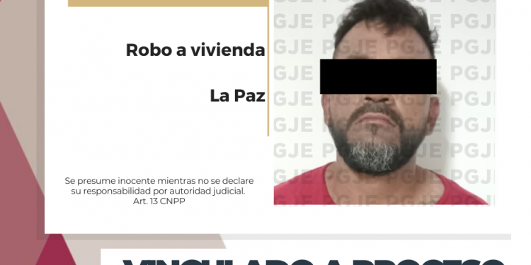 VINCULADO A PROCESO IMPUTADO POR ROBO A VIVIENDAEN LA PAZ