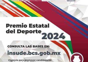 CONVOCA INSUDE AL PREMIO ESTATAL DEL DEPORTE 2024
