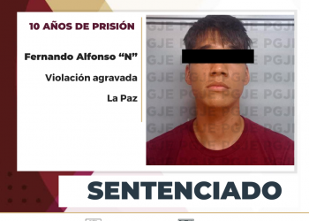 10 AÑOS DE PRISIÓN A RESPONSABLE DE VIOLACIÓN EN AGRAVIO DE UNA NIÑA EN LA PAZ