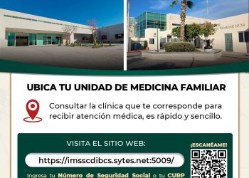 IMSS BCS PONE A DISPOSICIÓN SITIO WEB PARA LA UBICACIÓN DE CLÍNICAS DE MEDICINA FAMILIAR EN LA PAZ