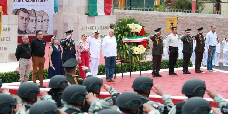 ENCABEZA GOBERNADOR VMCC CONMEMORACIÓN DEL ANIVERSARIO DE LA GESTA HEROICA DE LOS NIÑOS HÉROES