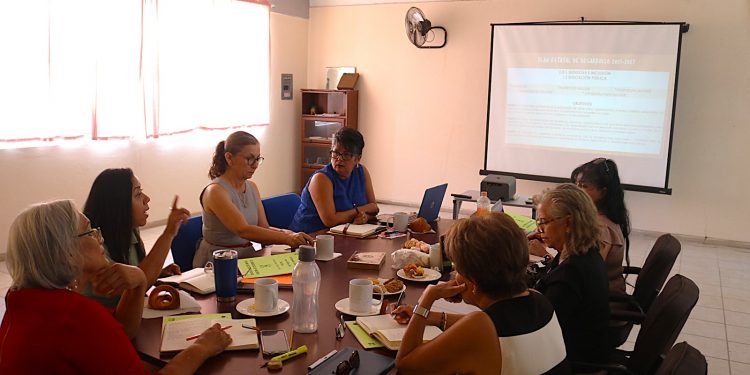 TRABAJAN JEFAS DE SECTOR DE PREESCOLAR, ESTRATEGIAS DE LA NEM