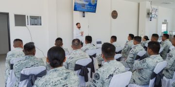 IMPARTEN PLÁTICA SOBRE PREVENCIÓN DEL SUICIDIO A JÓVENES DE LA GUARDIA NACIONAL
