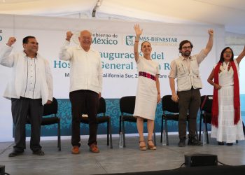 INAUGURA CLAUDIA SHEINBAUM Y VÍCTOR CASTRO NUEVO HOSPITAL GENERAL DE SANTA ROSALÍA