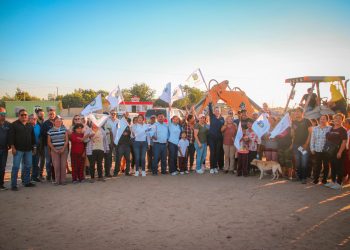 ARRANCA OBRA DE AMPLIACIÓN DE LA RED DE AGUA POTABLE EN LA COLONIA GUERRERO EN VIZCAÍNO.