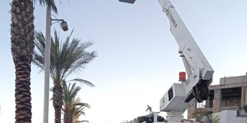 SERVICIOS PÚBLICOS TRABAJA EN LA MEJORA DE ALUMBRADO PÚBLICO EN PUNTOS ESTRATÉGICOS DE CABO SAN LUCAS