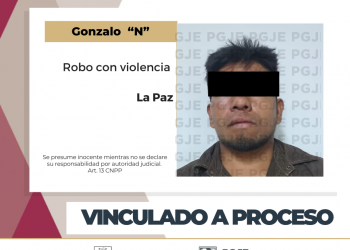 VINCULADO A PROCESO IMPUTADO POR ROBO A VIVIENDA CON VIOLENCIA EN LA PAZ