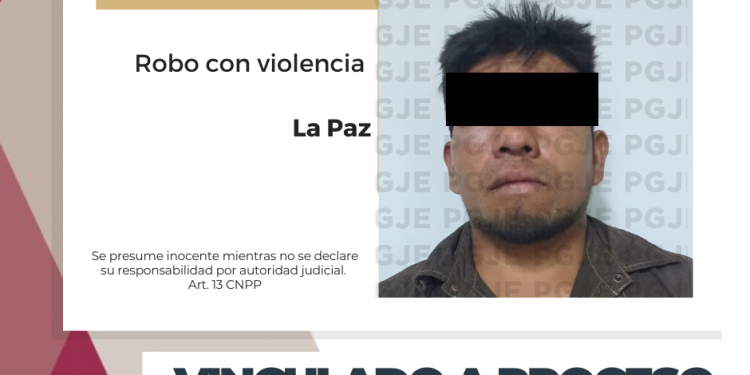 VINCULADO A PROCESO IMPUTADO POR ROBO A VIVIENDA CON VIOLENCIA EN LA PAZ