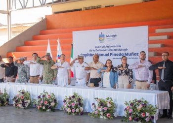CONMEMORAN EL 177 ANIVERSARIO DE LA DEFENSA HEROICA DE MULEGÉ