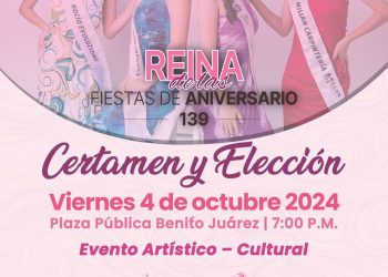 CONVOCA XVIII AYUNTAMIENTO DE MULEGÉ A CERTAMEN PARA ELEGIR A LA REINA DE LAS FIESTAS DEL 139 ANIVERSARIO DE FUNDACIÓN DE SANTA ROSALÍA