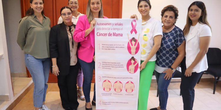 ENCABEZÓ SOL DELGADO PRESIDENTA DEL DIF LOS CABOS LA ORGANIZACIÓN DE ACTIVIDADES POR EL MES DE LA SENSIBILIZACIÓN SOBRE EL CANCER DE MAMA