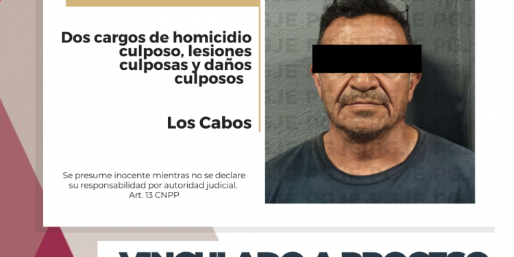 VINCULAN A PROCESO A RICARDO “N” POR HOMICIDIO CULPOSO, LESIONES Y DAÑOS CULPOSOS TRAS ACCIDENTE DE TRÁNSITO EN CABO SAN LUCAS