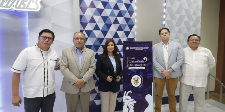 INICIA FERIA UNIVERSITARIA DEL LIBRO UABCS 2024, HOMENAJE A LA MÚSICA