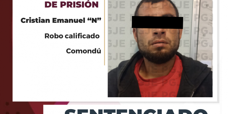POR ROBO CRISTIAN “N” PASARÁ MÁS DE 3 AÑOS EN PRISIÓN
