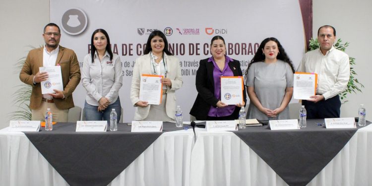 FIRMA PGJE CONVENIO DE COLABORACIÓN CON DiDi QUE OFRECERÁ CUPONES DE VIAJE A USUARIAS DEL CENTRO DE JUSTICIA DE MUJERES Y EN MATERIA DE SEGURIDAD