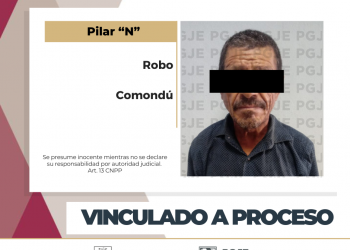 POR ROBO EN COMONDÚ QUEDA EN PRISIÓN PREVENTIVA