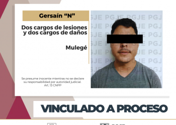 QUEDA VINCULADO A PROCESO POR 2 CARGOS POR LESIONES Y DOS POR DAÑOS CONDUCTOR DE VEHÍCULO