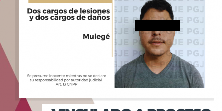 QUEDA VINCULADO A PROCESO POR 2 CARGOS POR LESIONES Y DOS POR DAÑOS CONDUCTOR DE VEHÍCULO