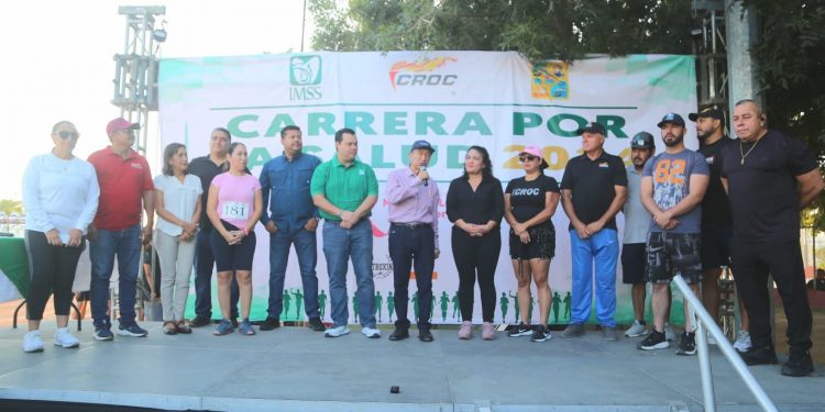 AYUNTAMIENTO DE LOS CABOS, CROC E IMSS REALIZAN CARRERA POR LA SALUD