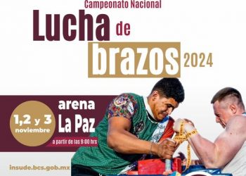 BCS SERÁ SEDE DEL CAMPEONATO NACIONAL DE LUCHA DE BRAZOS