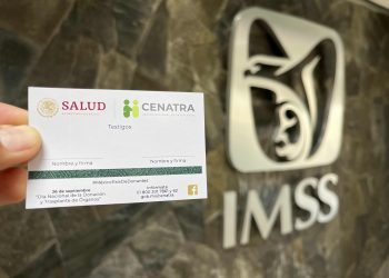 PROMUEVE IMSS BAJA CALIFORNIA SUR TARJETA DE DONADOR VOLUNTARIO