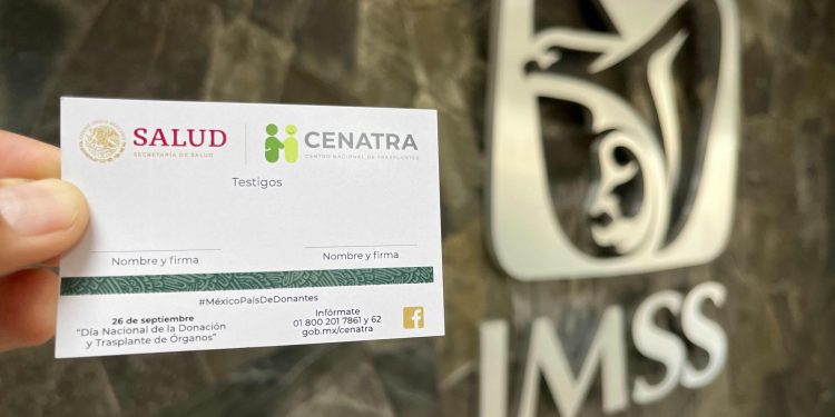 PROMUEVE IMSS BAJA CALIFORNIA SUR TARJETA DE DONADOR VOLUNTARIO