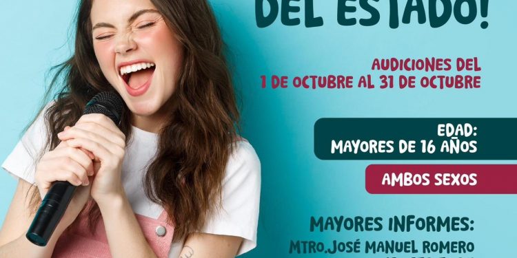 INVITA ISC A FORMAR PARTE DEL CORO DEL ESTADO DE BAJA CALIFORNIA SUR