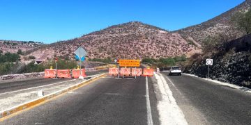 POR TRABAJOS DE RECONSTRUCCIÓN, CIERRAN TRÁNSITO VEHICULAR DEL ENTRONQUE DE COSTA BAJA -LIBRAMIENTO NORTE EN LA PAZ