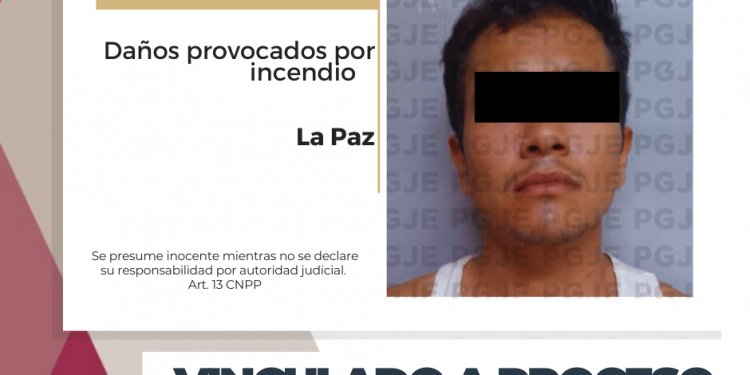 OBTIENE PGJE VINCULACIÓN A PROCESO DE IMPUTADO POR DAÑO AGRAVADO PROVOCADO POR INCENDIO