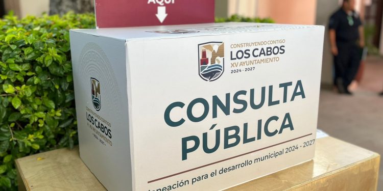 HAN PARTICIPADO MÁS DE 8 MIL PERSONAS EN FOROS DE CONSULTA PÚBLICA DE LOS CABOS