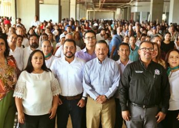 DESTACA ALCALDE CHRISTIAN AGUNDEZ IMPORTANCIA DE LA UNIDAD Y EL COMPROMISO CON LA BASE TRABAJADORA