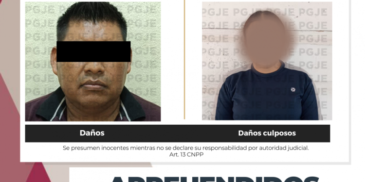 DETIENE PGJE A DOS PERSONAS EN LA PAZ Y MULEGÉ POR DIVERSOS DELITOS
