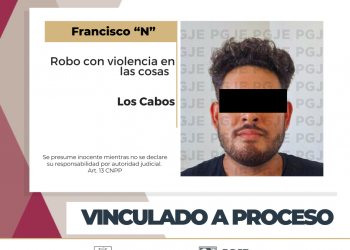 QUEDA VINCULADO A PROCESO POR ROBO CON VIOLENCIA EN LAS COSAS