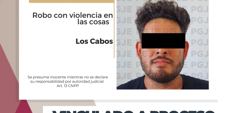 QUEDA VINCULADO A PROCESO POR ROBO CON VIOLENCIA EN LAS COSAS