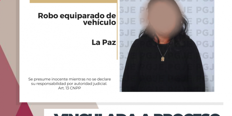 POR ROBO DE VEHÍCULO MARÍA QUEDA VINCULADA A PROCESO