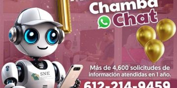 FACILITA “CHAMBA CHAT” LA ATENCIÓN DE MÁS DE 4 MIL 600 PERSONAS, DURANTE EL PRIMER AÑO