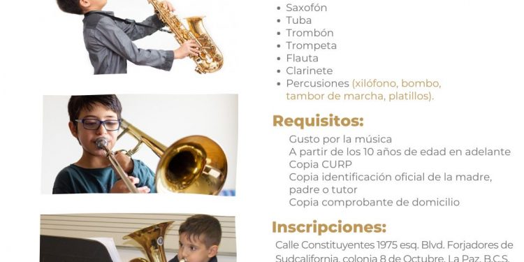 SEDIF CONVOCA A LA NIÑEZ Y JUVENTUD PARA FORMAR LA BANDA DE MÚSICA EN MARCHA DEL PEC 8 DE OCTUBRE