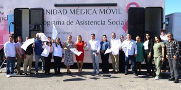 RECIBE GOBIERNO DE BCS UNIDAD MÉDICA MÓVIL, POR PARTE DE FUNDACIÓN LETTY COPPEL