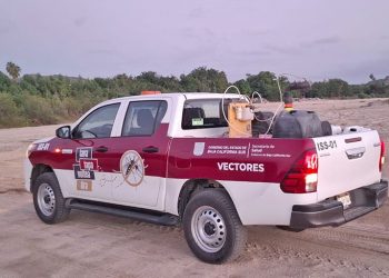 SOSTIENE GOBIERNO ESTATAL ESFUERZOS DE FUMIGACIÓN CONTRA MOSCO TRANSMISOR DEL DENGUE EN LOS CABOS