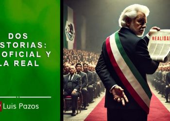 2 HISTORIAS: LA OFICIAL Y LA REAL  Luis Pazos