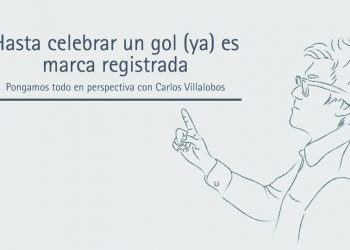 HASTA CELEBRAR UN GOL (YA) ES MARCA REGISTRADA