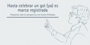 HASTA CELEBRAR UN GOL (YA) ES MARCA REGISTRADA