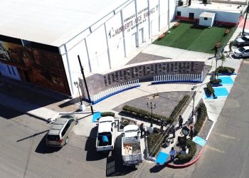 REHABILITA API PUERTO SAN CARLOSEXTERIOR DEL AUDITORIO “HUMBERTO ARCE SÁNCHEZ”